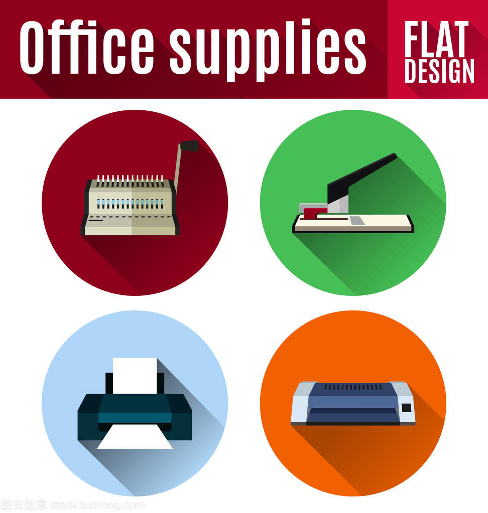 办公室的无声伙伴 探索办公用品与耗材图标的象征意义